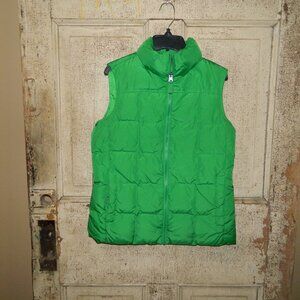 Lands' End Down Sleeveless Puffer Jacket Womens Size XS (K-48)